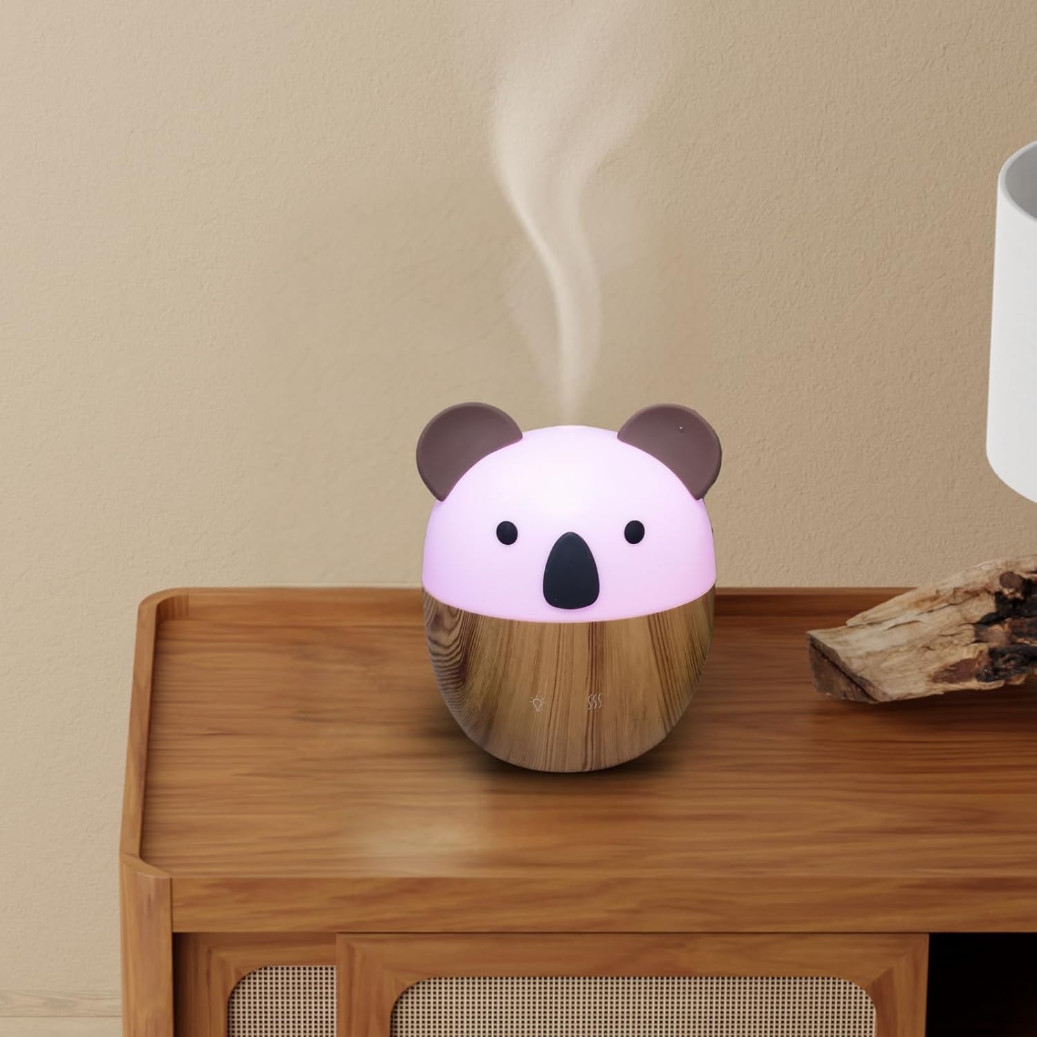 Zen'Arôme Woofie Diffusor für ätherische Öle, Ultraschall-Aromatherapie-Diffusor für kaltes Wasser, elektrischer USB-2-Diffusionsmodus, automatische Abschaltung, LED-Beleuchtung, leise und kompakt – Bild 6