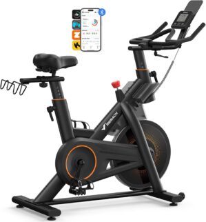 MERACH Profi-Heimtrainer Fahrrad mi...