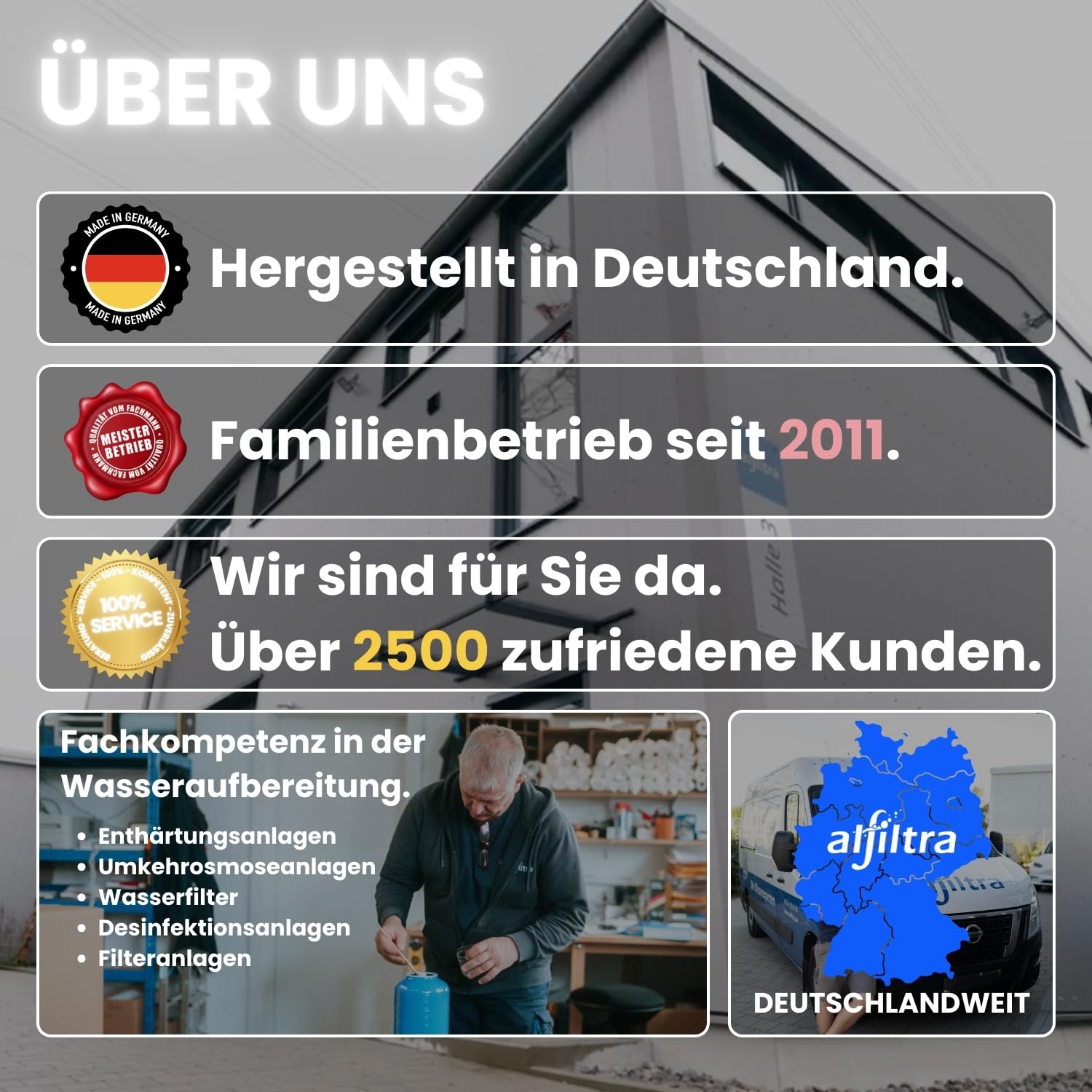 Reos Slim Umkehrosmoseanlage, Wasserfiltersystem mit Edelstahlhahn, Unterbau-Osmoseanlage, Trinkwasserfilter, 600 GPD, 3-in-1-Filtersystem, LED – Bild 8