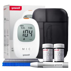 yuwell Blutzuckermessgerät Set mit...