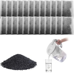 MINZHI 60 Stück Kohlefilter für W...