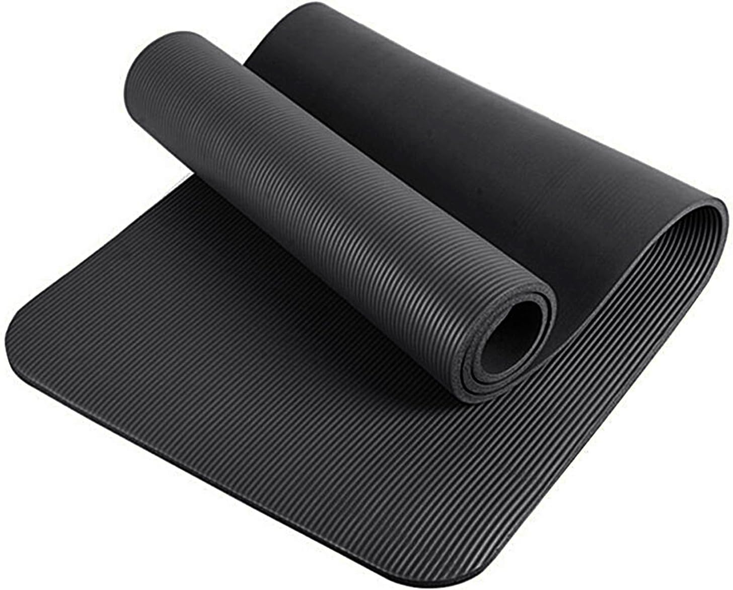 XXL Yogamatte, Pilatesmatte, Gymnastikmatte, Fitnessmatte mit Tragegurt, Phthalatfrei, SGS-zertifiziert, NBR Butadien-Acrylnitril-Kautschuk, 200 x 100 x 1,5 cm – Bild 2