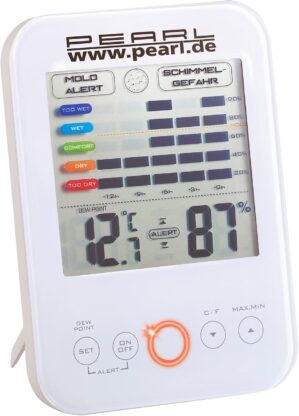 PEARL Schimmelalarm Digitales Hygro...