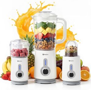 SIMPLUS 3-in-1-Standmixer & Sm...