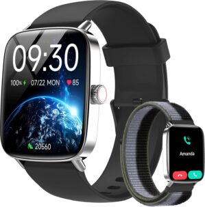Smartwatch Herren Damen 1,85 Zoll S...