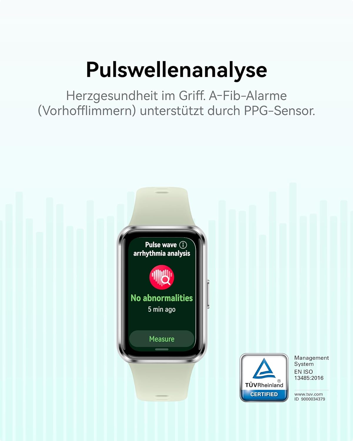 HUAWEI Band 11 Smartwatch, Fitness-Tracker mit 1,62-Zoll-AMOLED-Display, 1500 Nits, Herzfrequenz- und Schlaf-Tracking, SpO2, bis zu 14 Tage Akku, emotionales Wohlbefinden, Bluetooth, Android und iOS, Lila – Bild 6