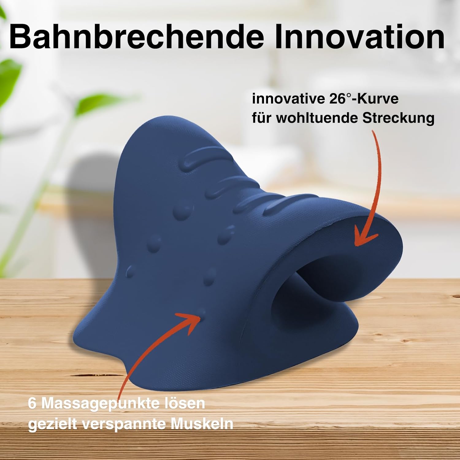 Reiteag Cloudy Neck, Neck Cloud Original, Nackendehner, orthopädischer Testsieger, Premium Nackenhöcker-Weg-Korrekturkissen, lindert Verspannungen und Steifheit im Nacken – Bild 6