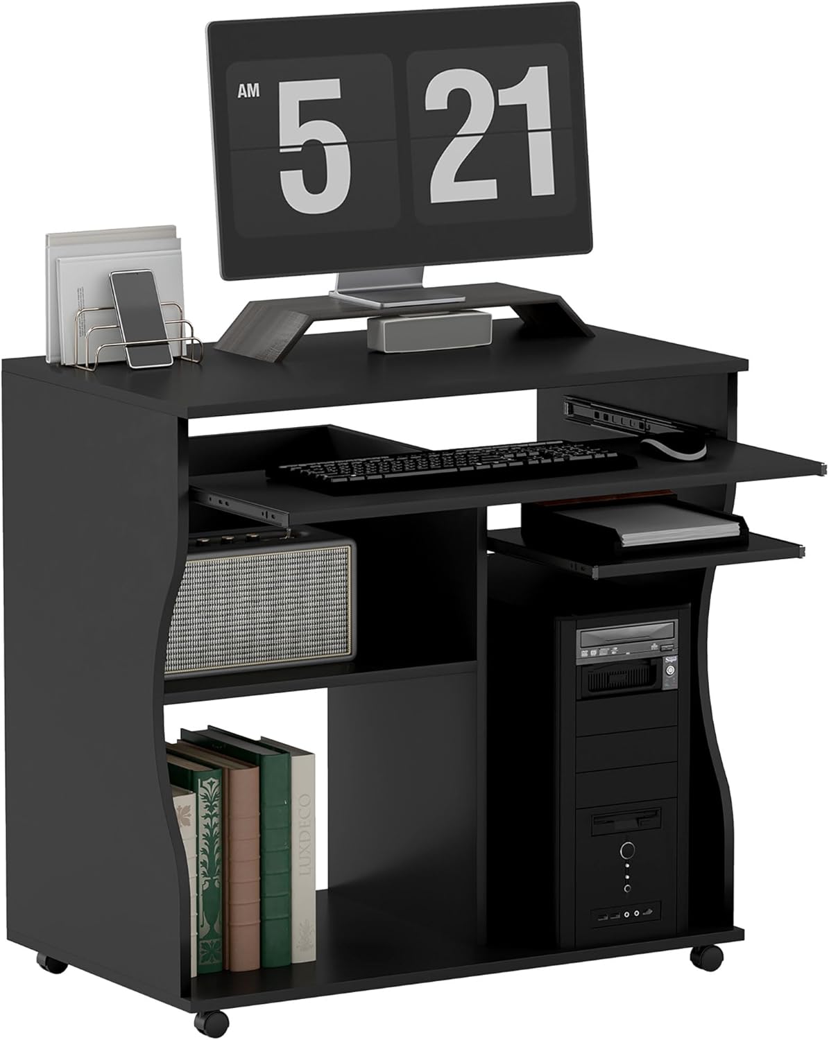 Homcom Eckschreibtisch, Schreibtisch, Bürotisch, PC-Tisch, Computertisch – verschiedene Modelle