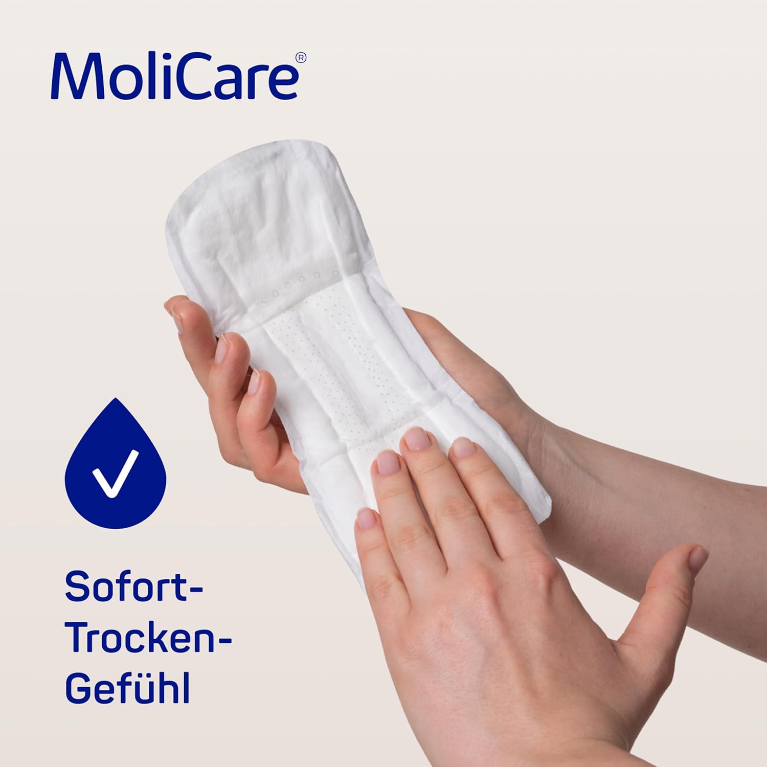 MoliCare Lady Pad 1 Drop Ultra diskrete Einlagen für Frauen, parfümfreie, dünne & flexible Einlagen für leichte Inkontinenz, geruchsneutralisierend, 12 Stück – Bild 4