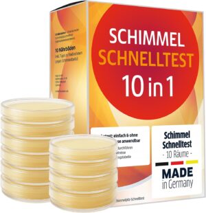 Schimmeltest mit 10 Nährböden, Sc...