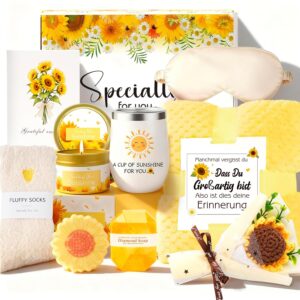 Geschenke für Frauen, Sonnenblumen...
