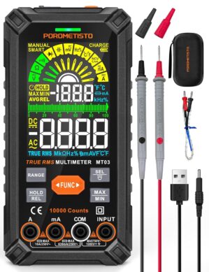 8-in-1-Digitalmultimeter, TRMS 1000...