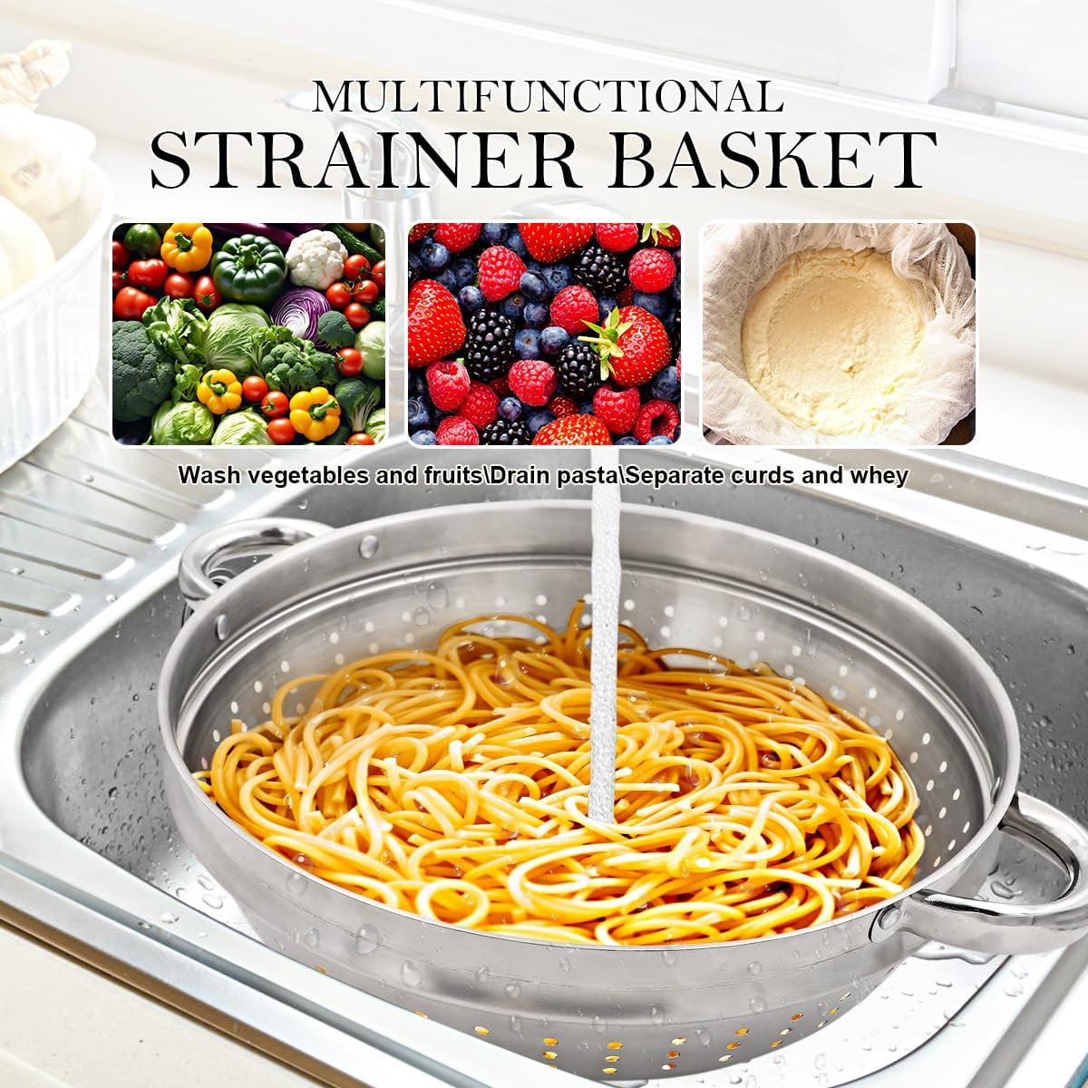 Bratpfanne 28 cm mit Deckel, 4-teiliges Set, antihaftbeschichtete Bratpfanne mit Deckel, Dampfgarer, Silikonspatel, mit abnehmbarem Griff, ofenfest, PTFE- und PFOA-frei (schwarz) – Bild 8