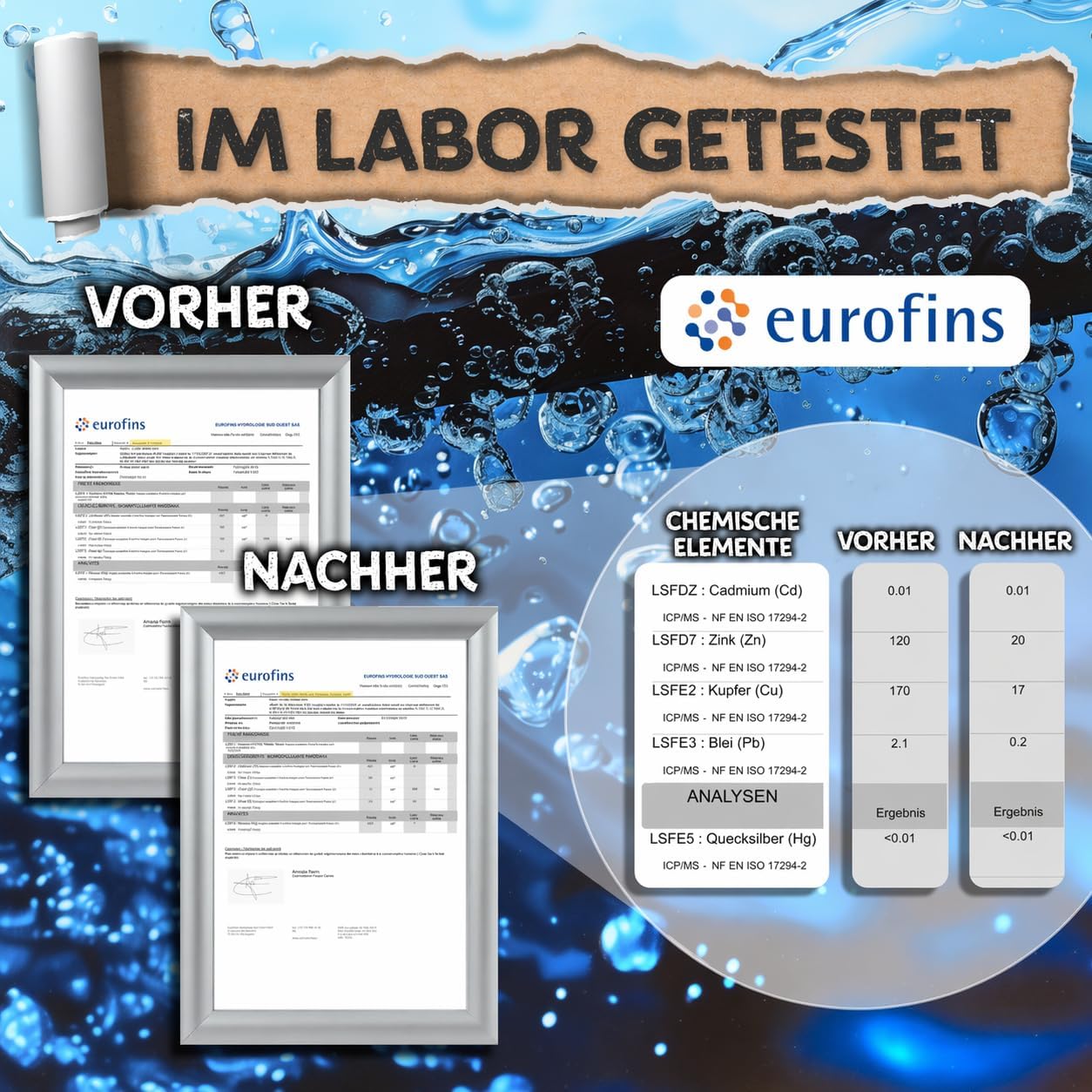 Baytiz Aktivkohle-Wasserfilter – Binchotan Aktivkohlefilter zur Wasseraufbereitung – Wasserfilter-Karaffen, Kohle-Wasserreiniger, Kohle-Trinkflasche, Kohlefilter, Trinkwasser mm – Bild 7