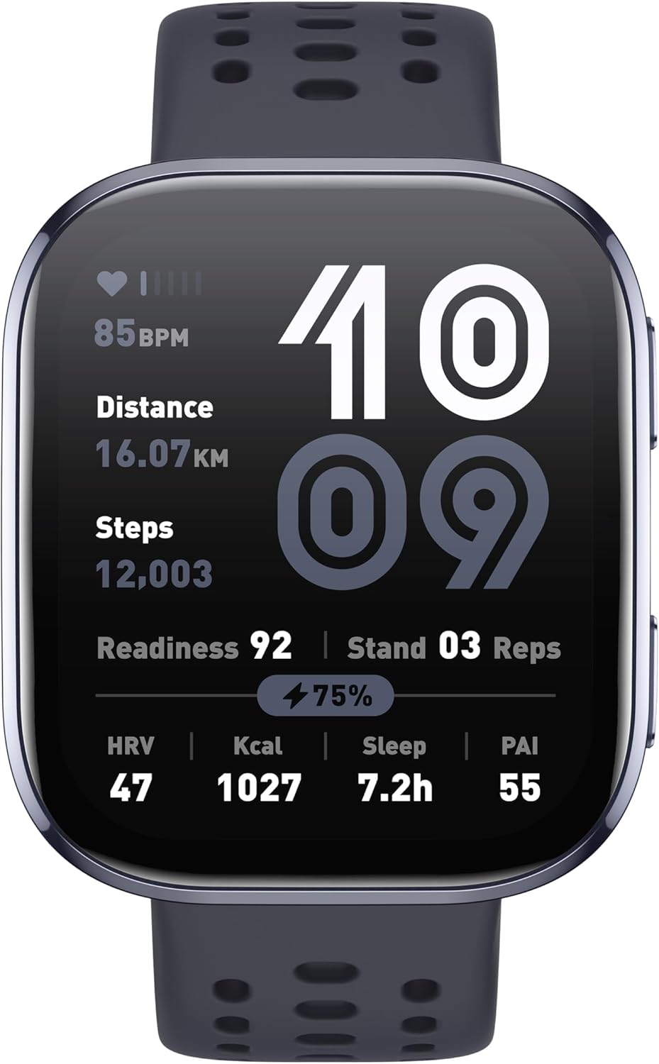 Amazfit Bip 6 Smart Watch 46mm, 14 Tage Akku, 1,97“ AMOLED, GPS & kostenloses Kartenmaterial, AI, Bluetooth Anruf Textfunktion, Gesundheit, Fitness Schlaf-Tracker, 140+ Trainingsmodi, 5 ATM – Bild 2