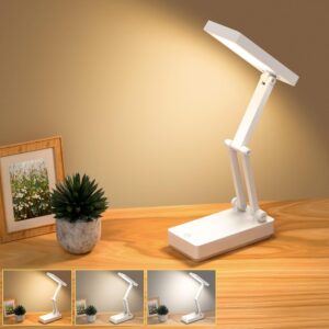 Suright LED-Tischlampe, kabellose A...