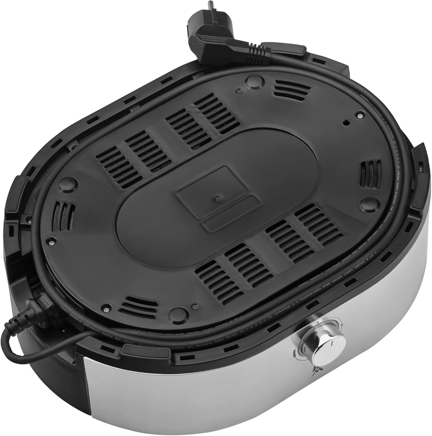 WMF Lono Hot Pot & Dampfgarer elektrisch 3,6 l, chinesisches Fondue für 6 Personen, elektrischer Dampfgarer, Dampfaufsatz für Dim Sum, Bao, Garkorb, 1700 W, Edelstahl matt – Bild 6