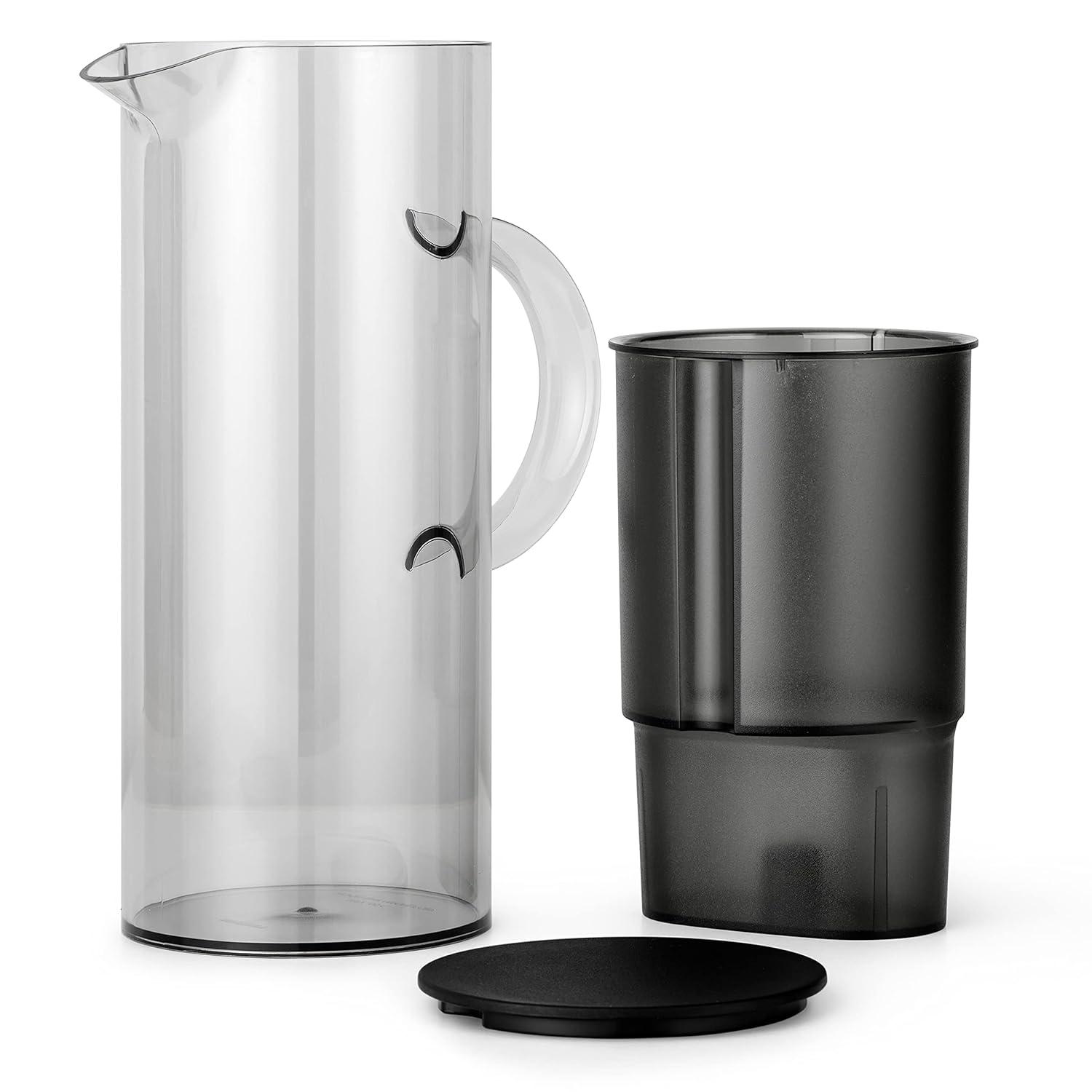 Stelton EM77 Wasserfilterkanne – kompatibel mit Stelton Wasserfilterkartuschen oder Brita – Wasserkanne aus Kunststoff im modernen Stil – reduziert Chlor, Kalk – 2 Liter, getönt – Bild 7