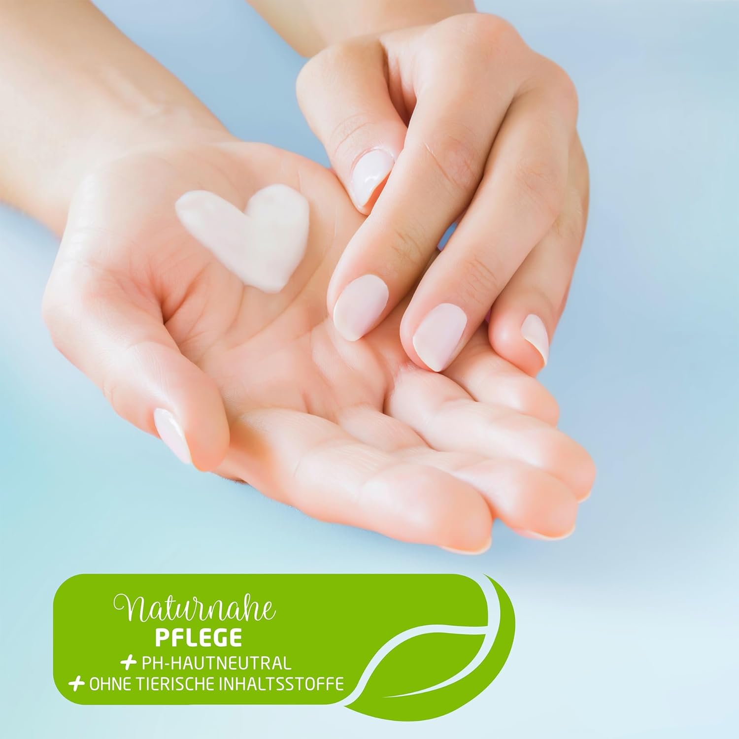 Hand San Cremeseife, parfümfreier Nachfüllbeutel | Frei von Duftstoffen, Seifen und Farbstoffen | Händewaschen und Gesichtsreinigung | Formulierung ohne Mikroplastik | pH-neutral und vegan | 500 ml – Bild 7