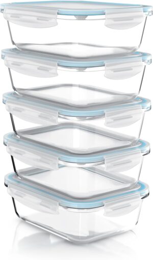 Arendo – Lunchboxen aus Glas, Fri...