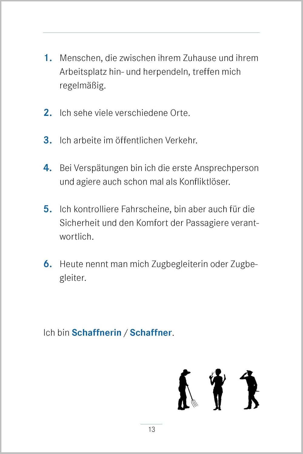 Senioren-Quiz „Berufe erraten“ – Unterhaltsames Gedächtnistraining, Beschäftigung und Aktivierung für Senioren | Berufsbeschreibungen zum Raten und ... für Senioren. Auch mit Demenz – Bild 5