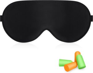 Gritin Schlafmaske, Schwarz