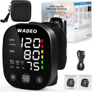 WADEO Digitales Handgelenk-Blutdruc...
