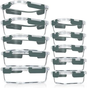 VERONES 10-teiliges Crisper-Set aus...