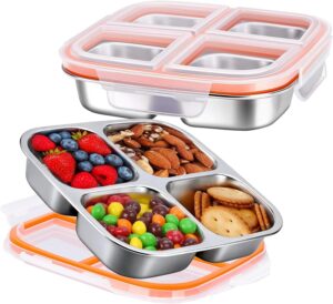 Snackbox, 2 Stück Bento Box, Snack...