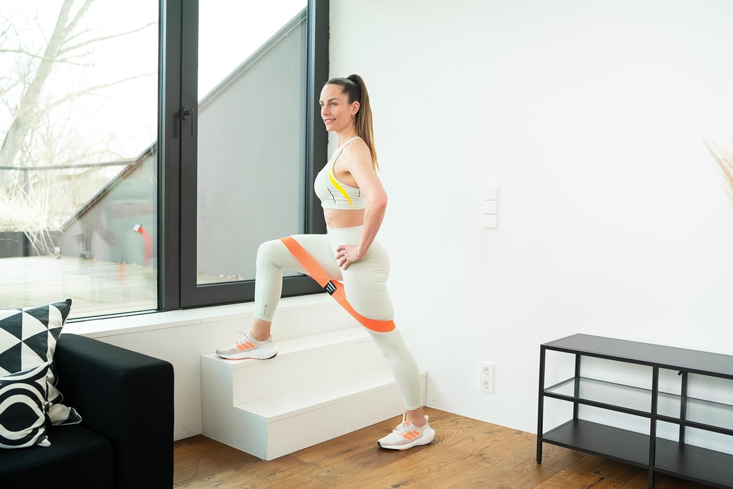 Neolymp Premium Fitnessbänder für den professionellen Sporteinsatz + Buch mit über 100 Übungen, Fitnessband, Thermoband, Widerstandsband, Terraband für Pilates / Crossfit – Bild 6