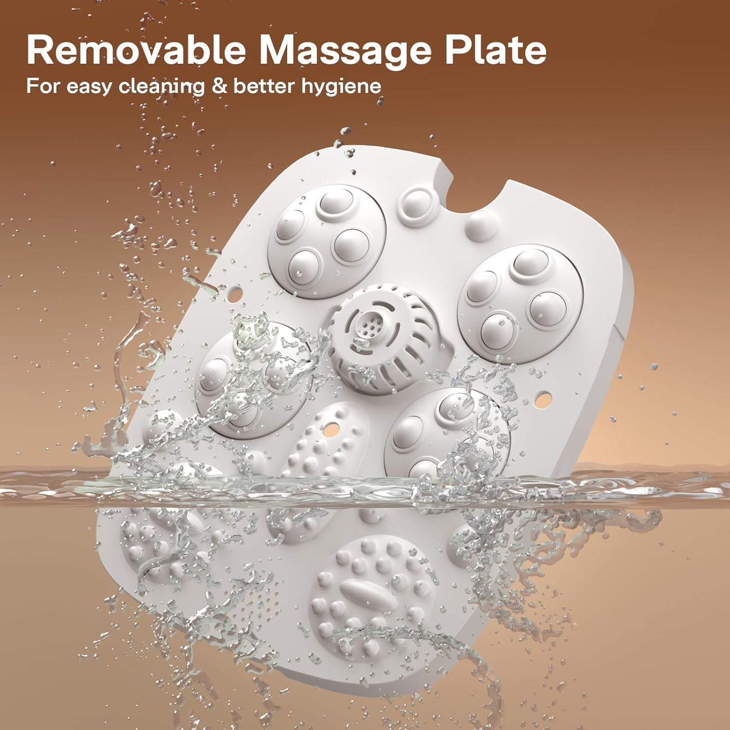 ALLJOY Fußbademassagegerät, Fußsprudelbad mit Wassererwärmung, Fußmassagegerät, Fußsprudelbad, faltbar, 24 Heizstufen, klappbares Fußbad mit Massagefunktion, automatisch, rotes Licht, 6 Timer – Bild 8
