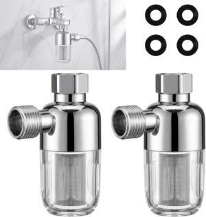 2 Stück Wasserfilter Duschwassersy...