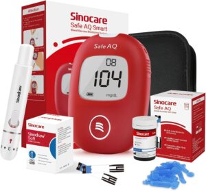 Sinocare Blutzuckermessgerät-Set m...