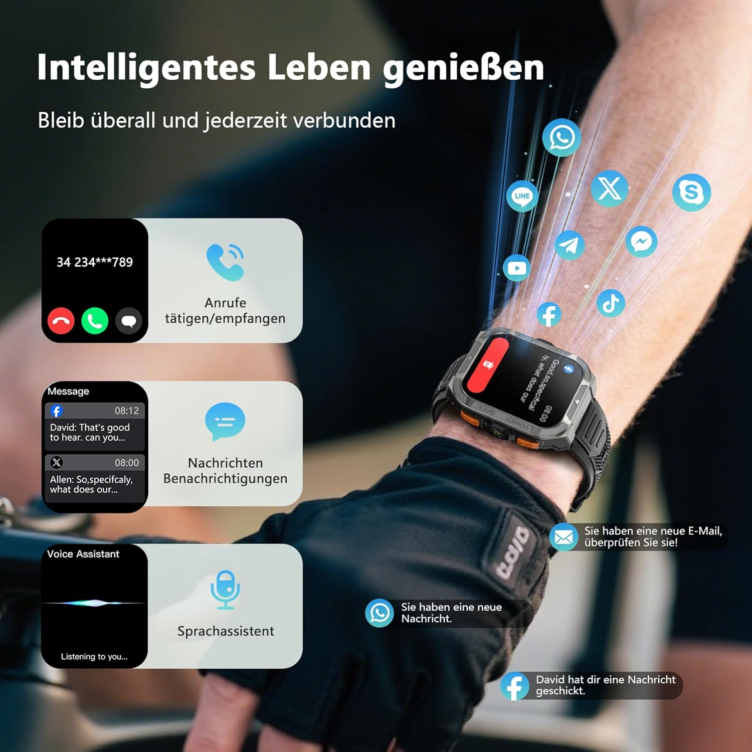 Blackview Smartwatch – Bild 4