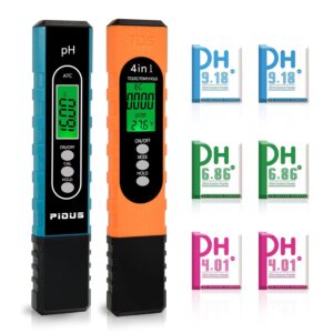 Pious PH-Messgerät Wasser, PH TDS ...