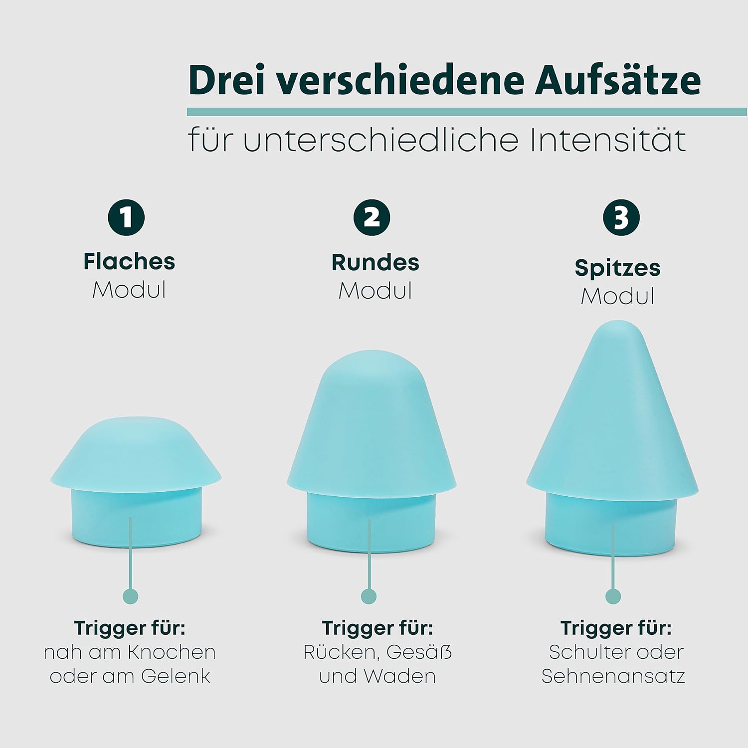Quick Trigger – Triggerpunktschieber für Verspannungen, Muskelschmerzen, Massagegerät, Trigger-Werkzeug für die Selbstmassage – Bild 3