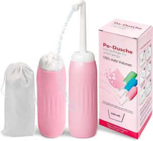 Faltbare Po-Dusche 700 ml (XXL-Vers...