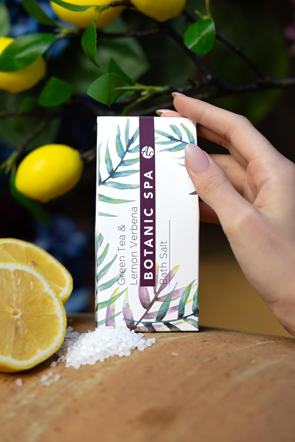 Accentra Botanic Spa Geschenkset im dekorativen Seegraskorb – 5-teiliges Bade- und Duschset, bestes Geschenk für Geburtstag, Valentinstag usw. – Bild 10