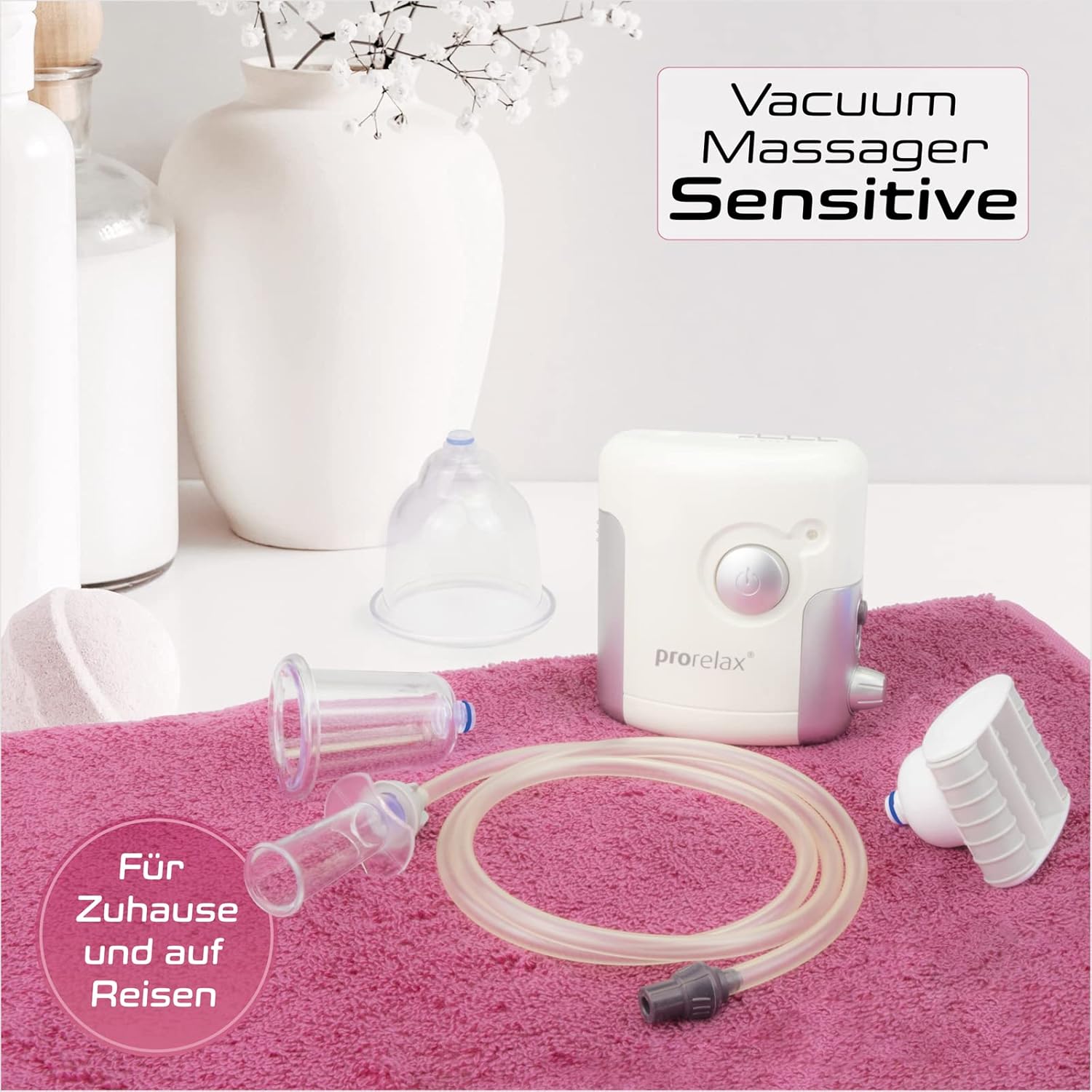 prorelax Sensitive Vakuum-Massagegerät – Für schöne und gesunde Haut – Bild 5