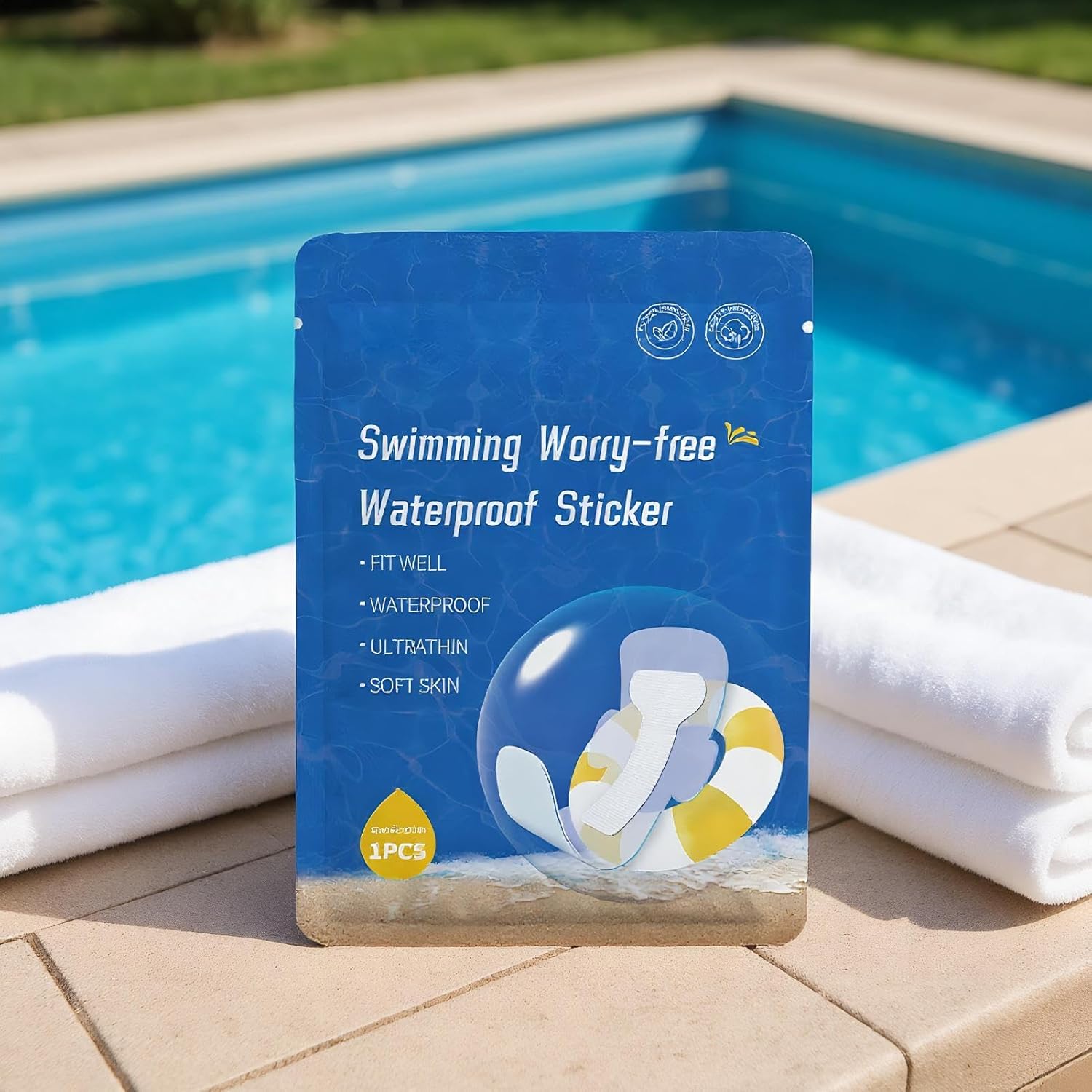 Menstruationsbinden zum Schwimmen, hypoallergene Hygieneprodukte für den Wasserzyklus - Intimschutz zum Tragen unter dem Kostüm für Outdoor-Aktivitäten – Bild 9