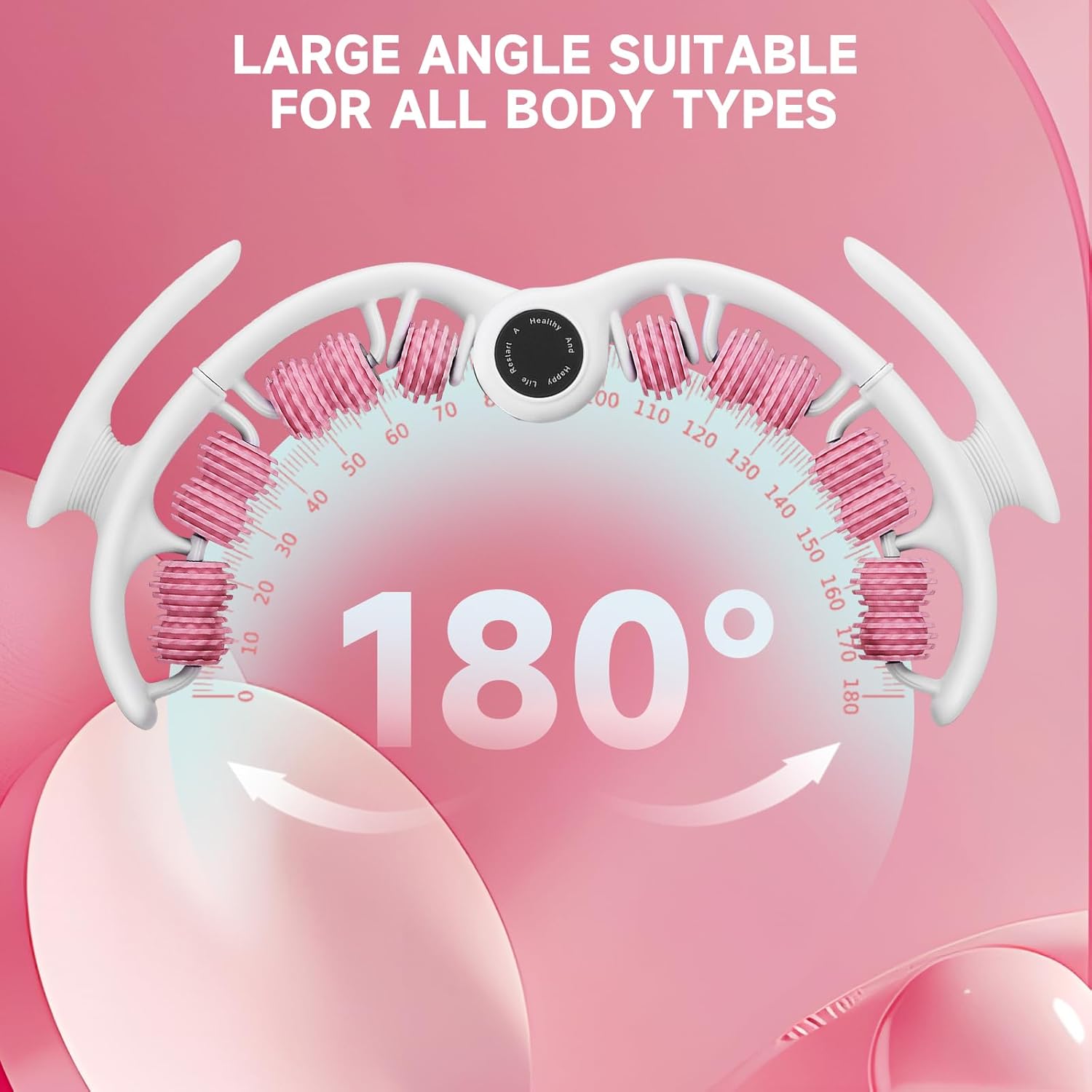 Lymphdrainagegerät, Cellulite-Massagegerät für Muskelschmerzen und Schmerzen, Linderung, 360°-Abdeckung, Massagerolle für Beine, abnehmbar, Arme – Bild 4