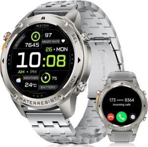 LIGE GPS Smartwatch Herren, 1,43 Zo...