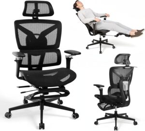 Ergonomischer Bürostuhl, groß und...