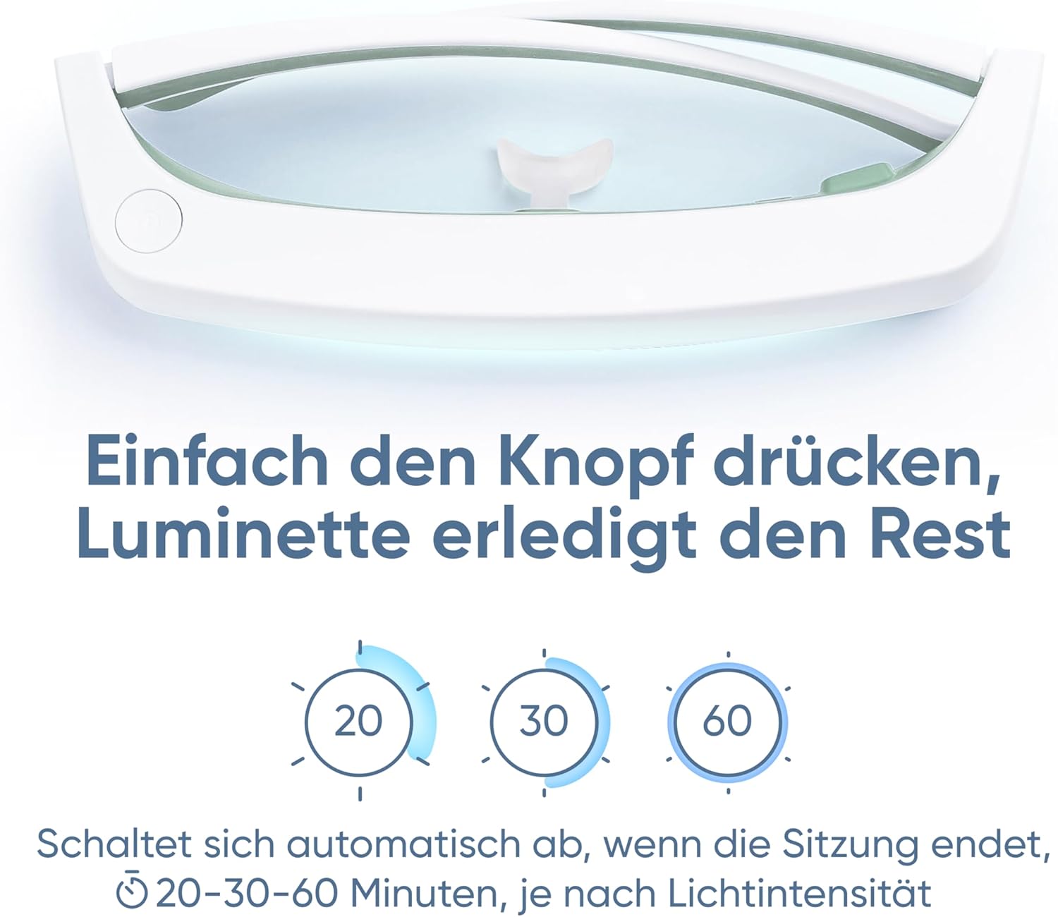 Luminette 3 Lichttherapiebrille – Tragbare Tageslichtlampe gegen Schlafprobleme, Winterdepression, Jetlag – Natürliche Sonnenlichttherapie – Über 300.000 zufriedene Benutzer – Bild 7