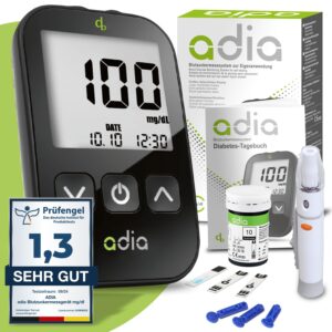 Adia Diabetic Blood Glucose Monitor...