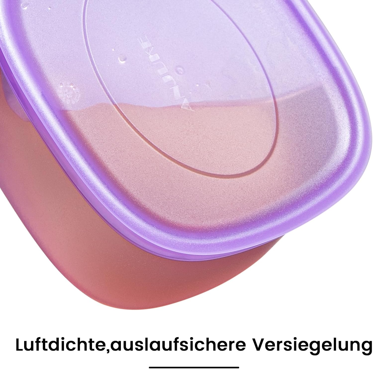 Meal-Prep-Boxen, 7 Stück, wiederverwendbare Frischhaltedosen mit Deckel, spülmaschinen-, mikrowellen- und kühlschrankgeeignet, BPA-frei, auslaufsicher (900 ml) – Bild 3