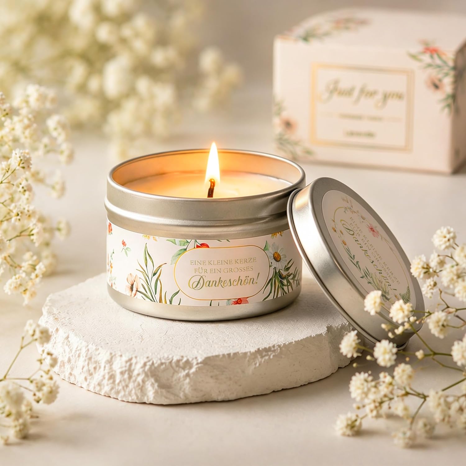 Giftota - Geschenke für Frauen - 7tlg Wellness Set Schön dass es dich gibt, Entspannungsgeschenk als Dankeschön & Geburtstagsgeschenk für Mama, Beste Freundin, Kollegin, Lehrerin, Hebamme – Bild 3