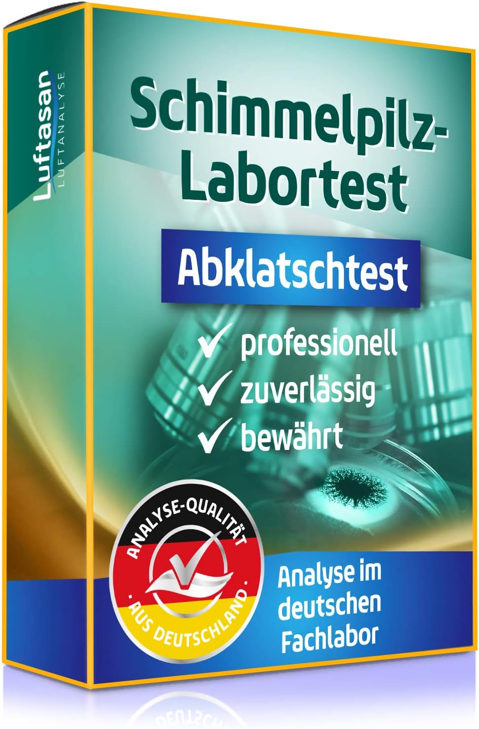 Schimmeltest Wandklatschentest – Probenahmeset und professionelle Laboranalyse