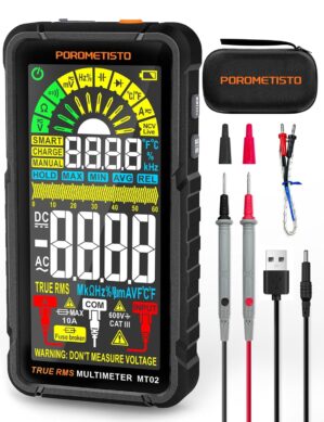 8-in-1-Digitalmultimeter, TRMS 6000...