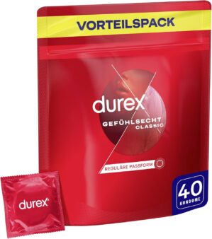 Durex Real Feel Classic Kondome. Pe...
